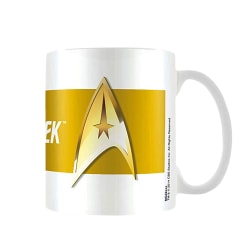 Star Trek Command Mugg One Size Vit/Guld White/Gold One Size