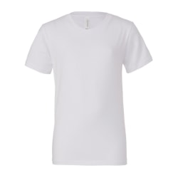 Bella + Canvas Youth Jersey Kortärmad T-shirt L Vit White L