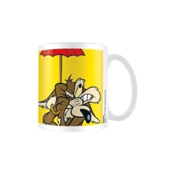 Looney Tunes Wile E Coyote Mugg One Size Vit/Gul/Brun White/Yellow/Brown One Size