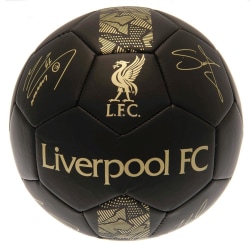 Liverpool FC Phantom Signature Football 5 Svart/Guld Black/Gold 5