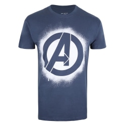 Avengers Herr Stencil Logo T-Shirt L Militärgrön Military Green L