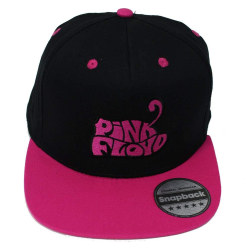 Pink Floyd Pink Logo Snapback Cap En one size Svart Black One size
