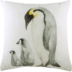Evans Lichfield Penguin Family Cover One Size Off White Off White/Black/Grey One Size