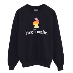 Fortnite Rainbow Lama Pojkvän Sweatshirt för kvinnor/damer Black S
