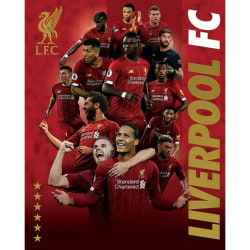 Liverpool FC Players 2019-20 Miniaffisch One Size Röd/Gul/Wh Red/Yellow/White One Size