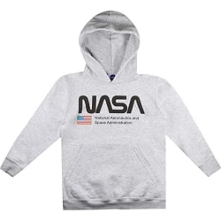 NASA Boys National Aeronautics Hoodie 9-10 Years Grey Grey 9-10 Years