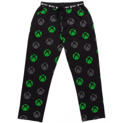 Xbox Herr Lounge Pants XL Svart/Neon Grön/Grå Black/Neon Green/Grey XL