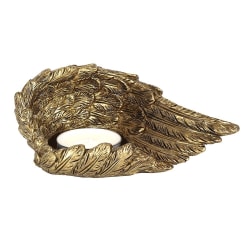 Något annat Angel Wings Ljusstake One Size Guld Gold One Size