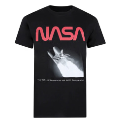 NASA flygtröja för män M Svart Black M