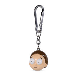 Rick And Morty Morty 3D nyckelring One Size Beige/Brun Beige/Brown One Size