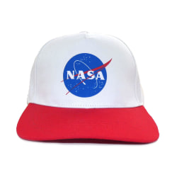 NASA Swish Snapback Cap One Size Vit/Röd White/Red One Size