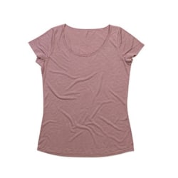 Stedman Dam/Dam Daisy Melange Oversized T-shirt med rund hals XL Vintage Rose XL