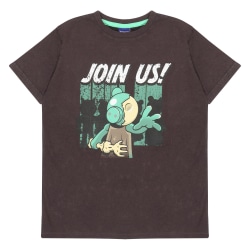 Piggy Boys Join Us T-Shirt 11-12 Years Charcoal Charcoal 11-12 Years