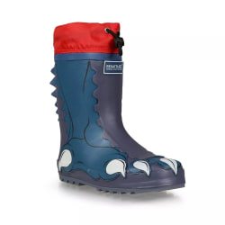 Regatta Childrens/Kids Mudplay Dinosaur Wellington Boots 7 UK C Prussian Blue/Blue Sapphire 7 UK Child