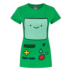 Adventure Time Dam/Dam BMO T-shirt XL Grön Green XL