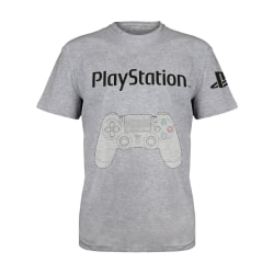 Playstation Boys Game Controller T-shirt 7-8 år Heather Grey Heather Grey 7-8 Years