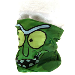 Rick And Morty Multiway Snood One Size Grön/Gul/Vit Green/Yellow/White One Size
