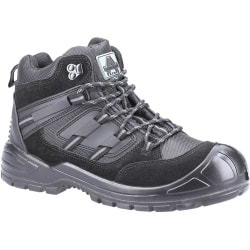 Amblers Unisex Adult 257 Mocka Safety Boots 4 UK Black Black 4 UK