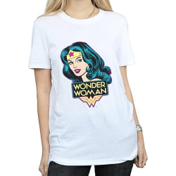Wonder Woman Dam/Dam T-shirt i bomull M Vit White M