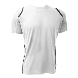 Gamegear® Cooltex® kortärmad T-shirt / Sportkläder för män S Bl Black/Flourescent Lime S
