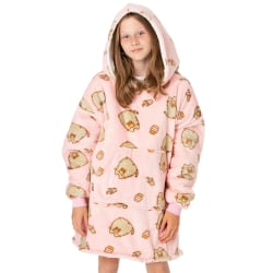 Pusheen Childrens/Kids VUddie Oversized Hoodie Filt One Size Pink One Size