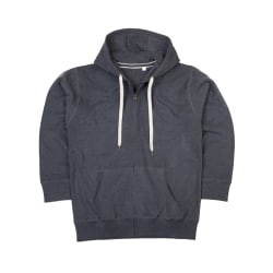 Mantis Dam/Ladies Superstar Zip Hood Sweatshirt / Hoodie X Charcoal Grey Melange XL