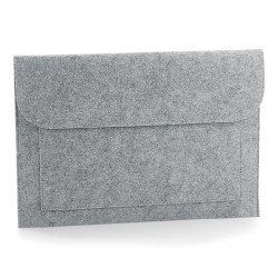 BagBase Filt Laptop/Document Slip/Sleeve One Size Gråmelerad Grey Melange One Size