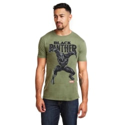 Black Panther Strike T-Shirt XXL Military Green Military Green XXL