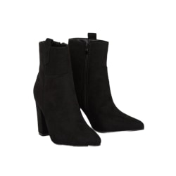 Dorothy Perkins Dam/Dam Katie Block Heel Bred Ankel Boots Natural Black 3 UK