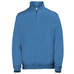 Awdis Mens Vanlig Sophomore ¼ Zip Sweatshirt S Sapphire Blue Sapphire Blue S