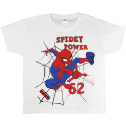 Spider-Man Girls Spidey Power T-shirt 7-8 år Vit/Röd/Blå White/Red/Blue 7-8 Years