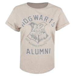 Harry Potter Hogwarts Alumni T-shirt dam/dam XL Havregryn H Oatmeal Heather XL