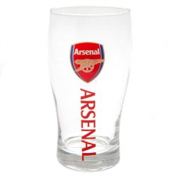 Arsenal FC Crest Tulip Pint Glas One Size Röd Red One Size