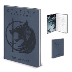 The Witcher The Sigils And The Wolf Notebook One Size Grå/Black Grey/Black One Size