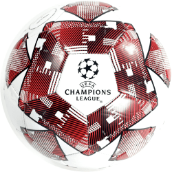 UEFA Champions League Football 5 Vit/Röd White/Red 5