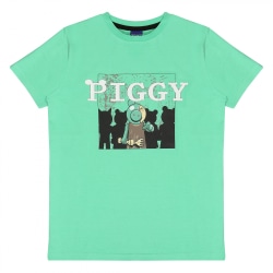 Piggy Boys Zombie T-shirt 9-10 år grön Green 9-10 Years