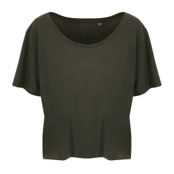 Ecologie Womens/Laides Daintree EcoViscose Cropped T-Shirt L Fe Fern Green L