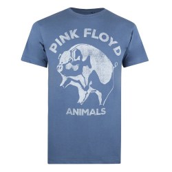 Pink Floyd Män Djur T-shirt i bomull M Indigo Indigo M