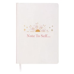 Något annat Note To Self A5 Journal One Size Vit/Rosa White/Pink One Size