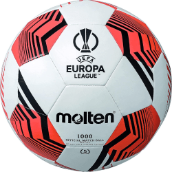 UEFA Europa League 1000 Molten Football 1 Vit/Svart/Orange White/Black/Orange 1