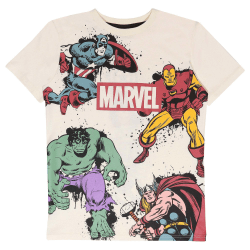 Avengers Childrens/Kids Assemble T-Shirt 5-6 Years Multicoloure Multicoloured 5-6 Years