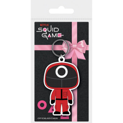 Squid Game Circle Rubber Workers Keyring One Size Röd/Svart/Whi Red/Black/White One Size