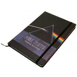 Pink Floyd Premium Notebook i konstläder A5 Svart/Blå Black/Blue A5