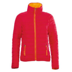 SOLS Dam/Dam Ride Vadderad vattenavvisande jacka XL Röd Red XL