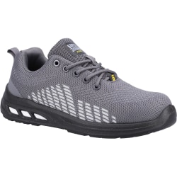 Safety Jogger Mens Fitz Safety Trainers 6 UK Grå Grey 6 UK