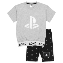 Playstation Girls Short Pyjamas Set 13-14 år Grå/svart Grey/Black 13-14 Years