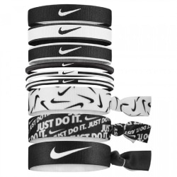 Nike unisex hårband för vuxna (paket med 9) One Size Svart/Vit Black/White One Size