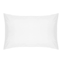Belledorm Cotton Percale Housewife Örngott Par One Size Whi White One Size