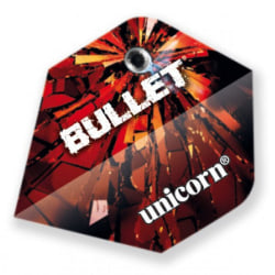 Unicorn Bullet Dart Flights (paket med 3) One Size Röd/Vit Red/White One Size