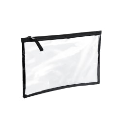 BagBase Clear Grab Pouch One Size Klar/svart Clear/Black One Size